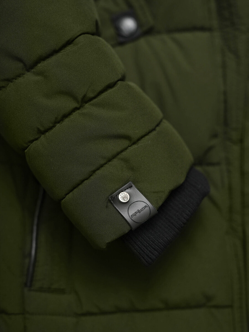 Női téli kabát khaki OZONEE O/W377Z