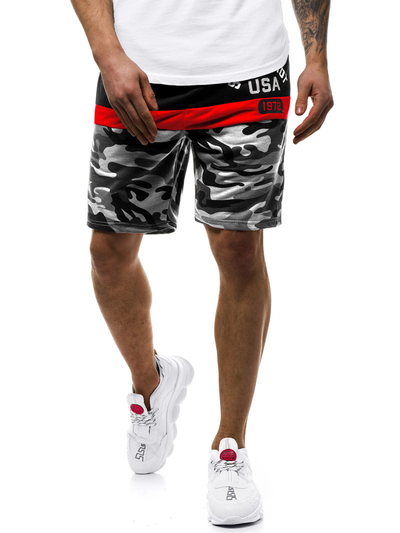 Férfi rövidnadrág Szürke JS/KK300157