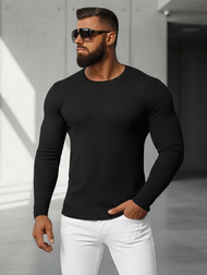 Férfi Pulóver Fekete OZONEE NB/MMB602/4Z