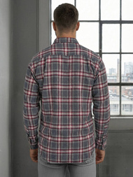 Férfi Ing Bordó OZONEE V/V178Z