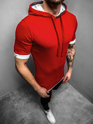 Férfi póló Piros OZONEE O/1273Z