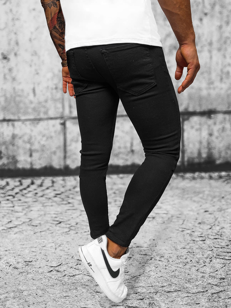 Férfi farmer nadrág fekete OZONEE E/5348/02