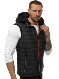 Férfi mellény Fekete OZONEE N/6102Z