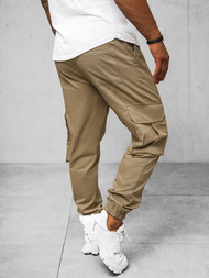 Férfi nadrág jogger camel OZONEE O/G3006Z