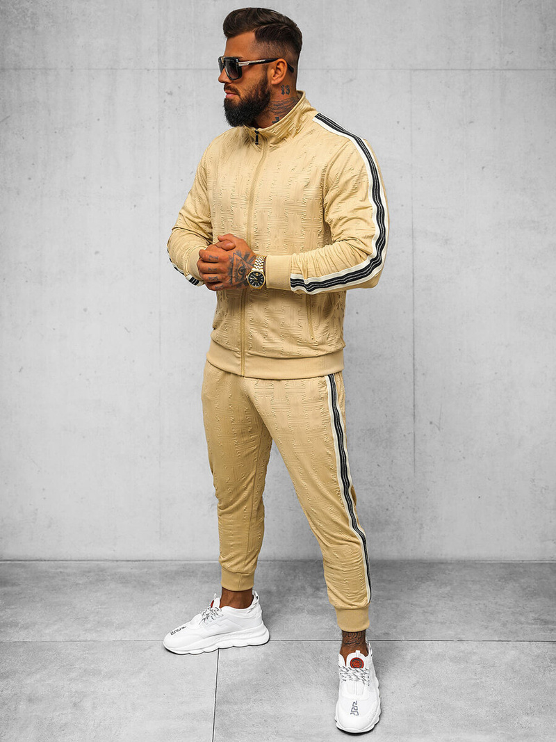 Férfi Szabadidő Együttes Bézs OZONEE O/3C101/2