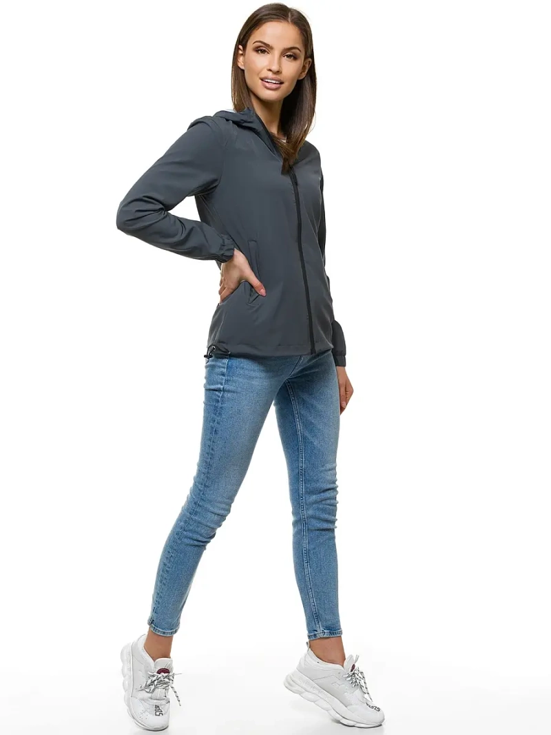 Női dzseki Sötét-Szürke OZONEE JS/HH036/2