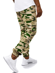 ATHLETIC 404 Férfi nadrág jogger Bézs