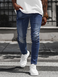 Férfi Farmer Nadrág Sötét-Kék OZONEE NB/MP0025B