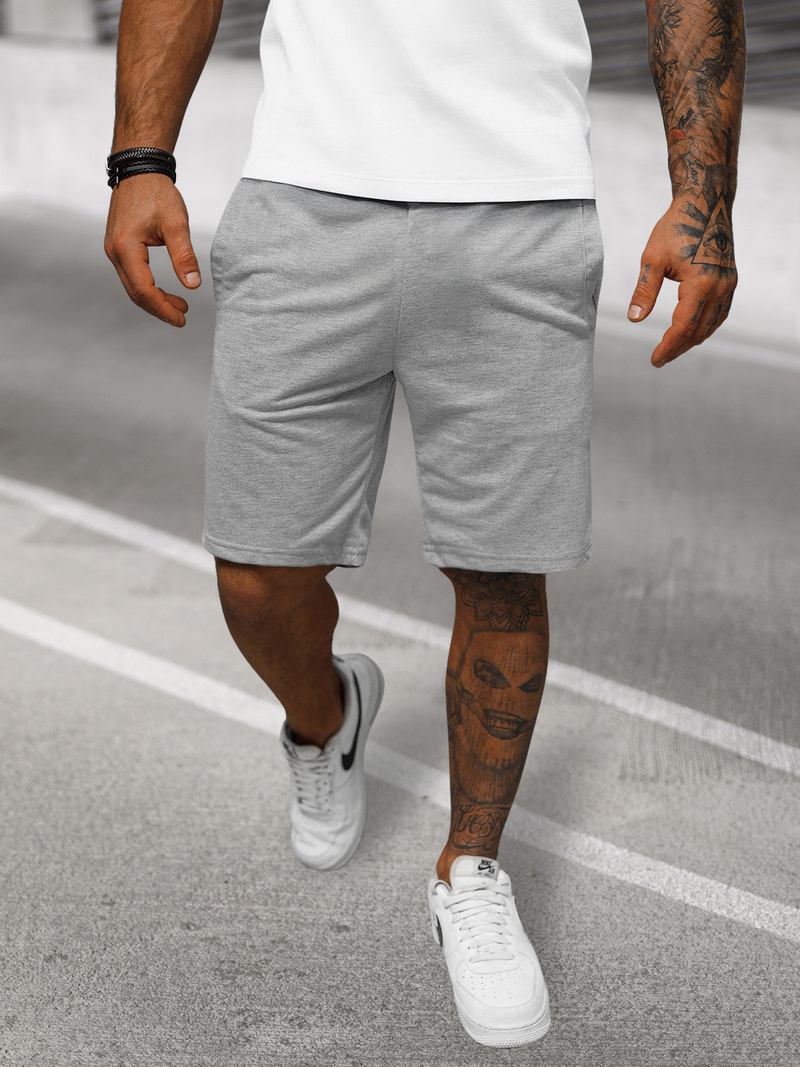 Férfi Rövidnadrág Szürke OZONEE JS/8K100/2Z