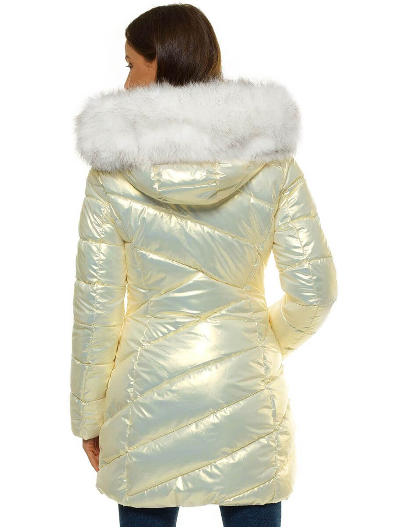 Női dzseki Fehér OZONEE O/DK026/10