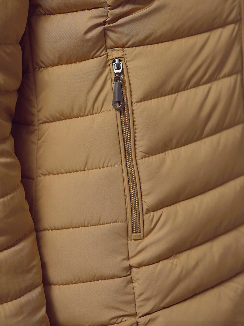 Női kabát sötét-bézs OZONEE JS/16M9109/84