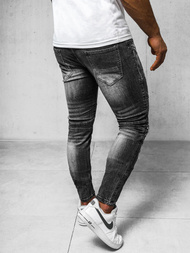 Férfi farmer nadrág Fekete OZONEE NB/MP007NZ