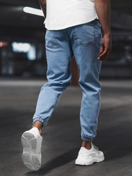 Férfi Nadrág Jogger Kék OZONEE DO/6115/2