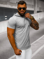 Férfi Póló Szürke OZONEE JS/8T89/2