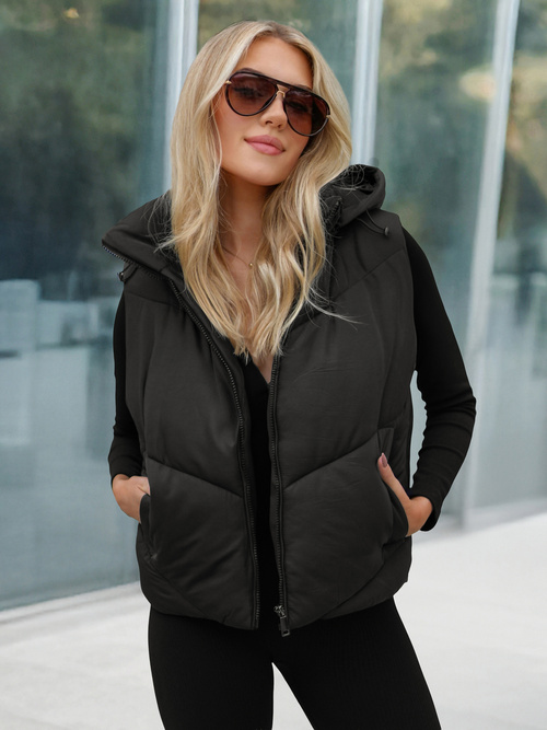 Női Mellény Fekete OZONEE JS/16M9291/392