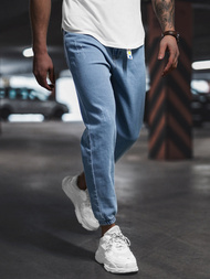 Férfi Nadrág Jogger Kék OZONEE DO/6115/2