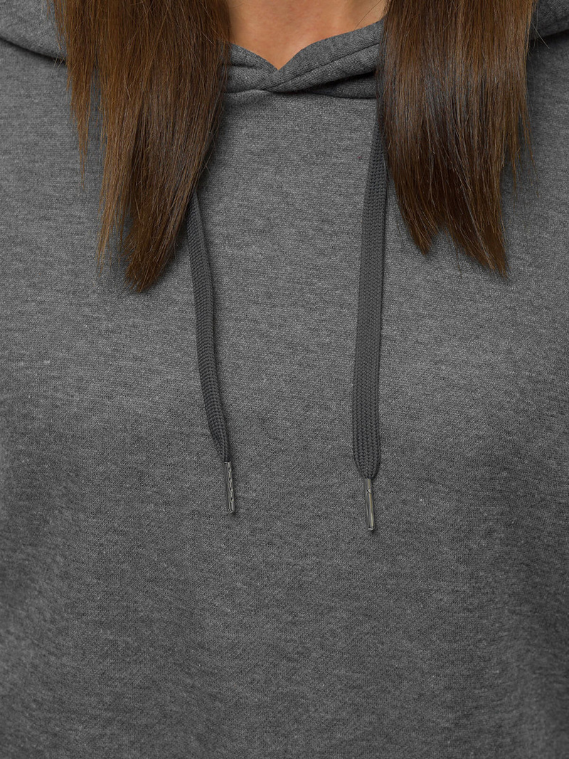 Női kapucnis pulóver Grafit OZONEE JS/B26030