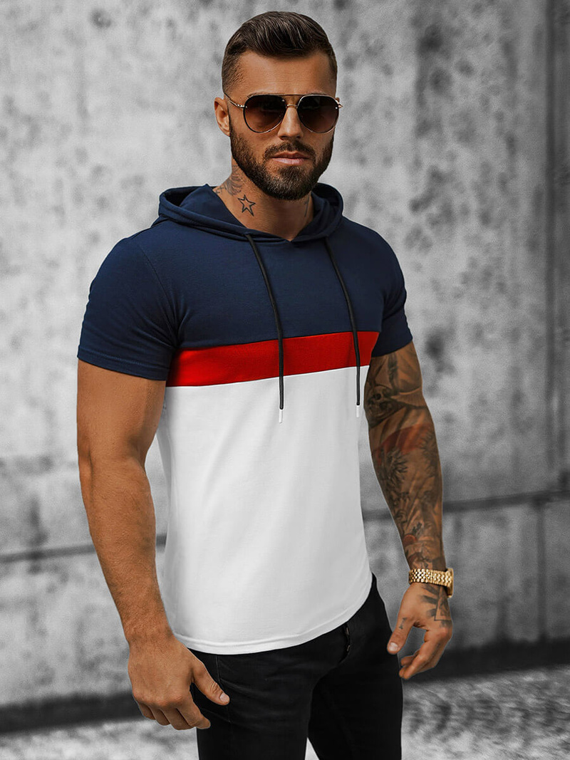 Férfi Póló Gránát OZONEE JS/8T982