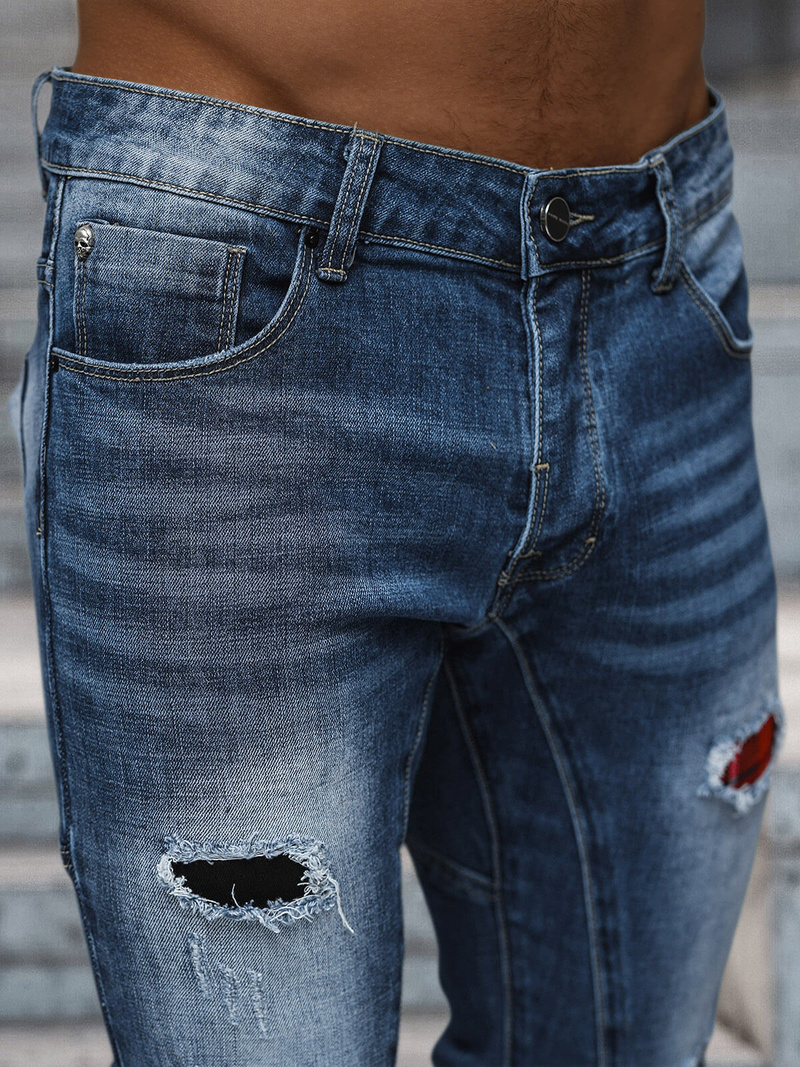 Férfi farmer nadrág kék OZONEE NB/MP0050B