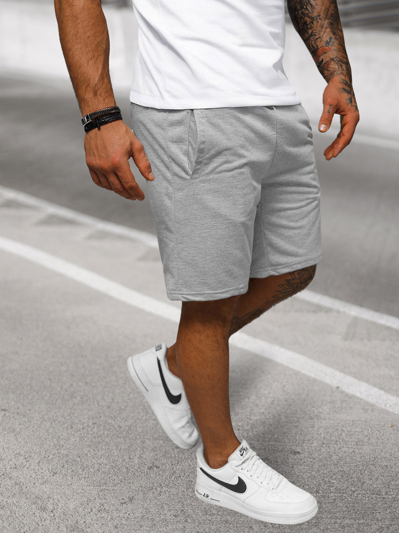 Férfi Rövidnadrág Szürke OZONEE JS/8K100/2Z