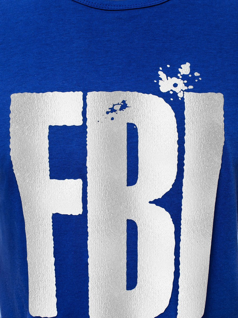 Férfi póló Kék OZONEE JS/SS100730Z