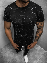 Férfi póló Fekete OZONEE JS/SS11016Z