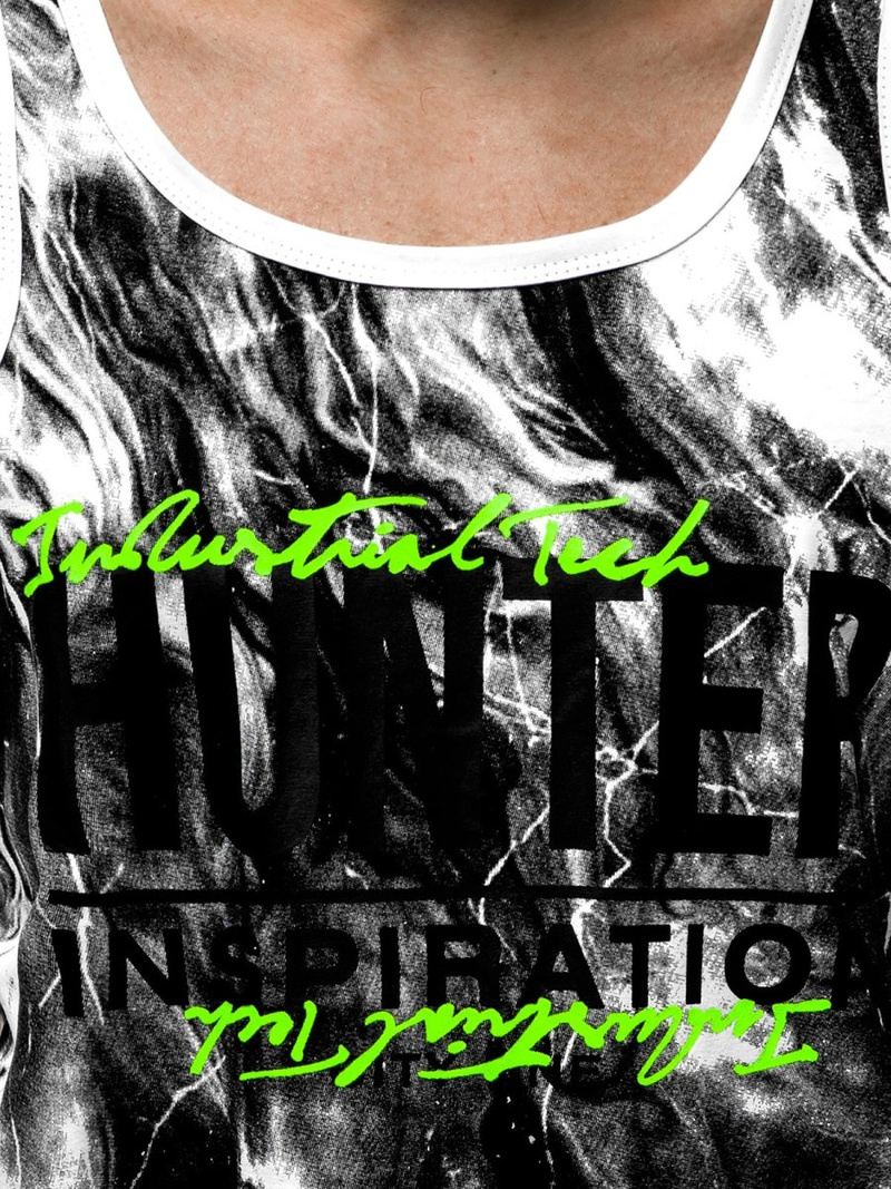 Férfi trikó Fehér OZONEE JS/SS11033