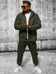 Férfi kabát khaki OZONEE O/G3035