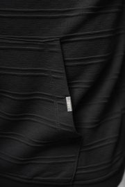 Férfi kapucnis felső fekete OZONEE O/TB2272