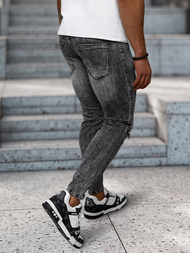 Férfi farmer nadrág fekete OZONEE NB/MP0069N