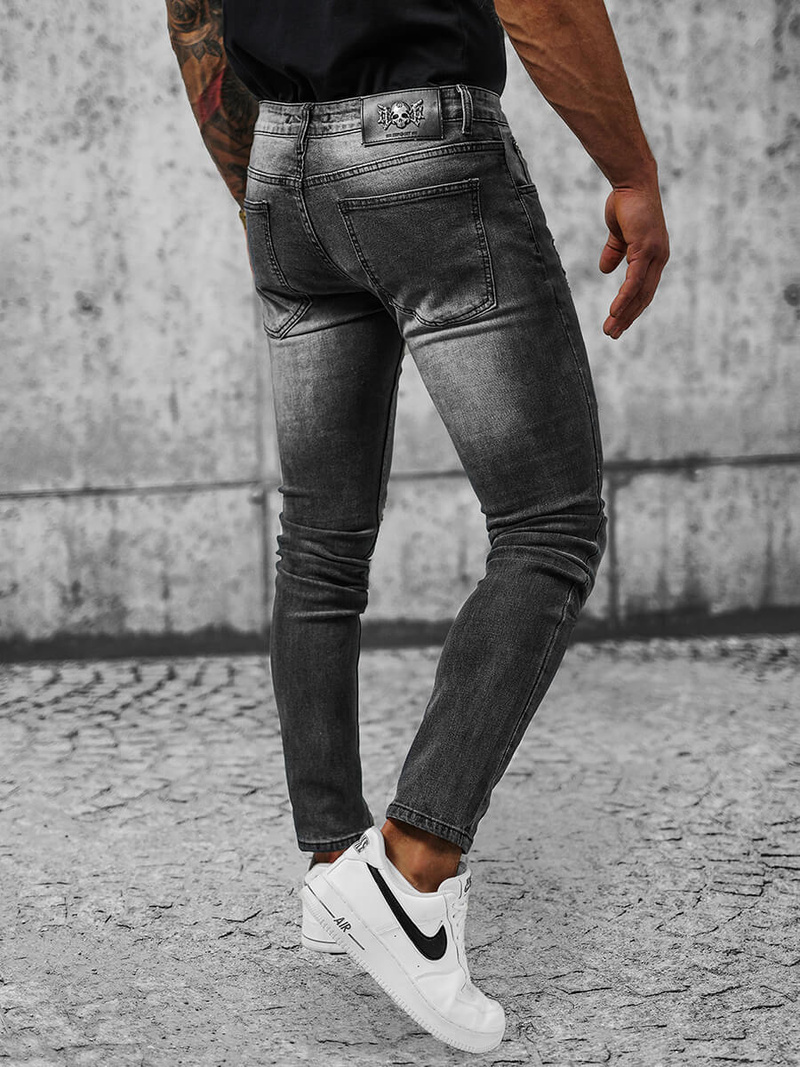 Férfi farmer nadrág szürke OZONEE NB/MP0167G