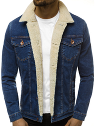 Férfi farmer dzseki kék OZONEE BN/5935