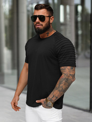 Férfi Póló Fekete OZONEE JS/8T88/3Z