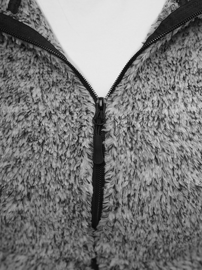 Női kapucnis pulóver Fekete OZONEE JS/HH010/1Z