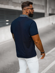 Férfi galléros póló gránát OZONEE O/DA803