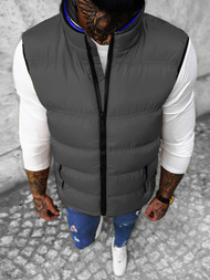 Férfi Mellény Szürke OZONEE N/7131