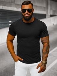 Férfi Póló Fekete OZONEE JS/712005Z 