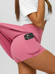 Sportszoknya leggingssel rózsaszín OZONEE JS/17K590/111