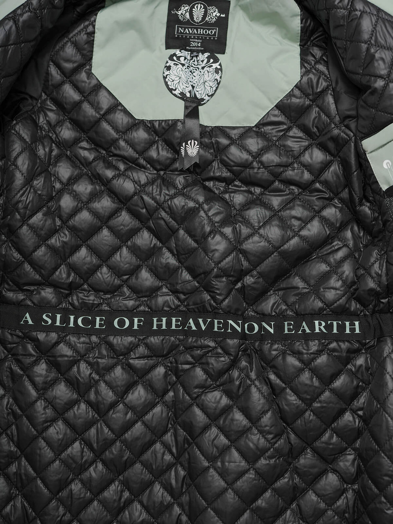 Női téli kabát mentol OZONEE O/W377