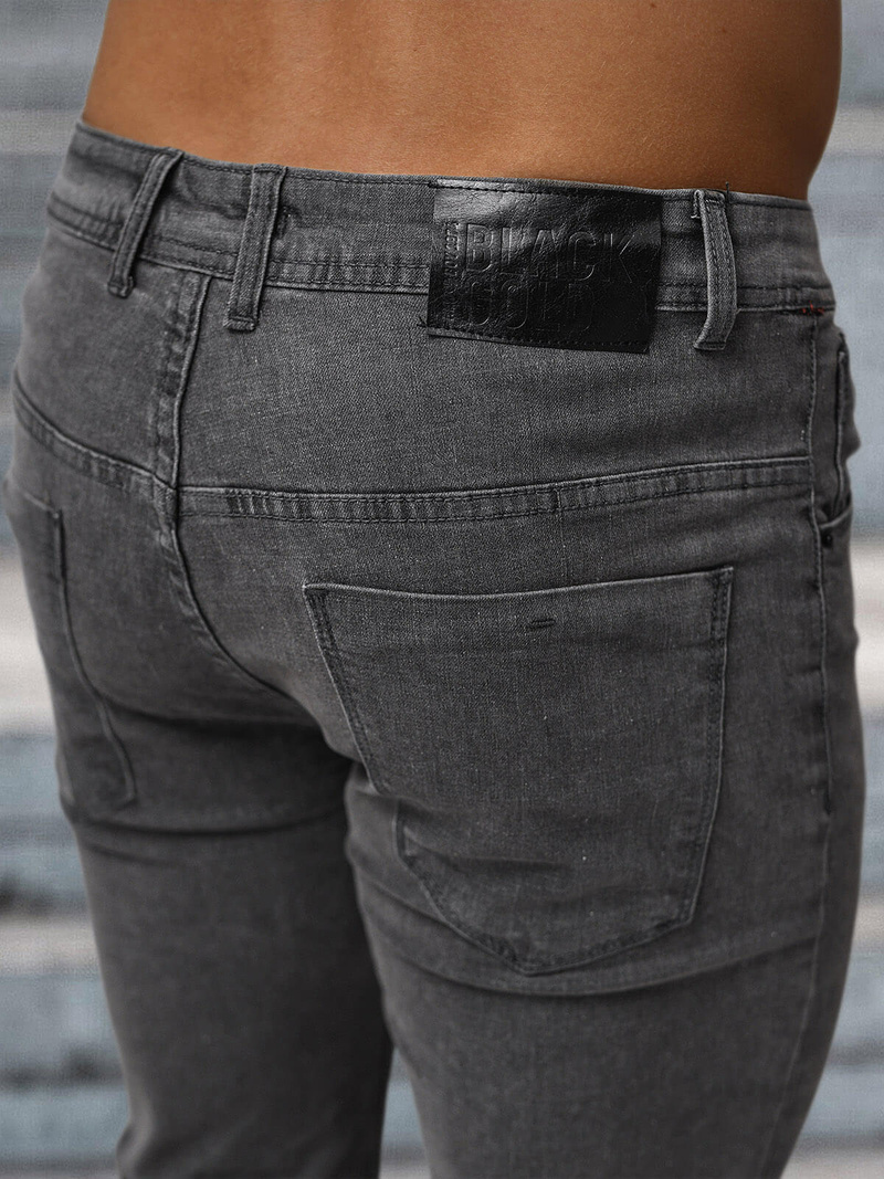 Férfi farmer nadrág grafit OZONEE NB/MP0192GS