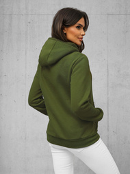 Női pulóver Khaki OZONEE JS/W02Z