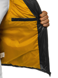 Férfi mellény Fekete OZONEE N/6105