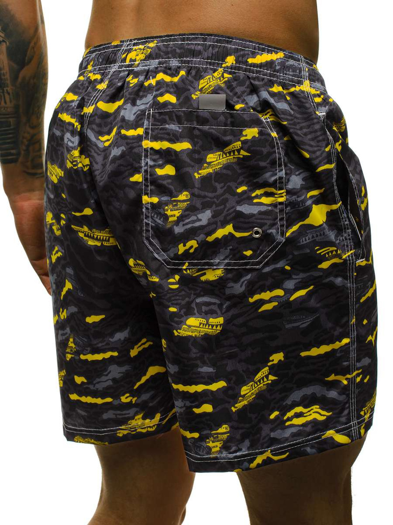 Férfi fürdőnadrág Fekete OZONEE JS/ST072