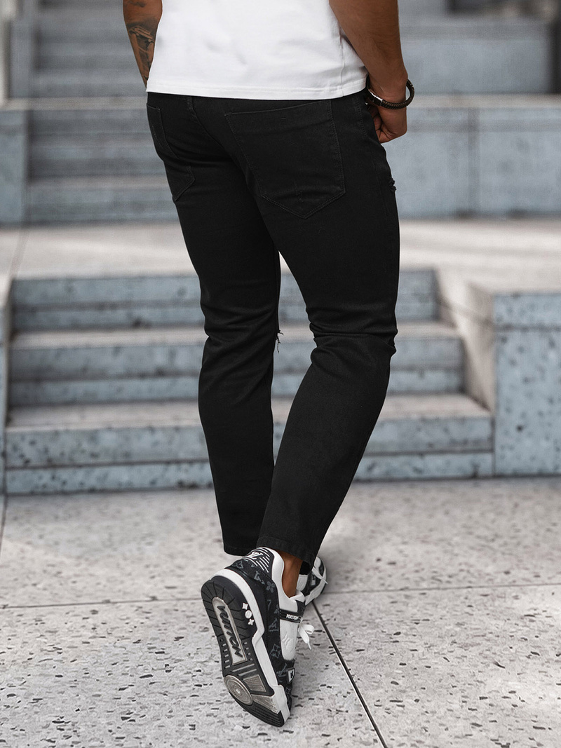 Férfi farmer nadrág fekete OZONEE NB/MP0087N