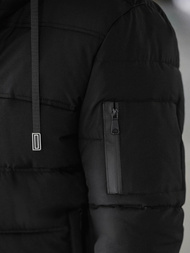 Férfi kabát fekete OZONEE JS/31M5003Z