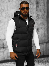 Férfi Mellény Fekete OZONEE JS/84M3028/392