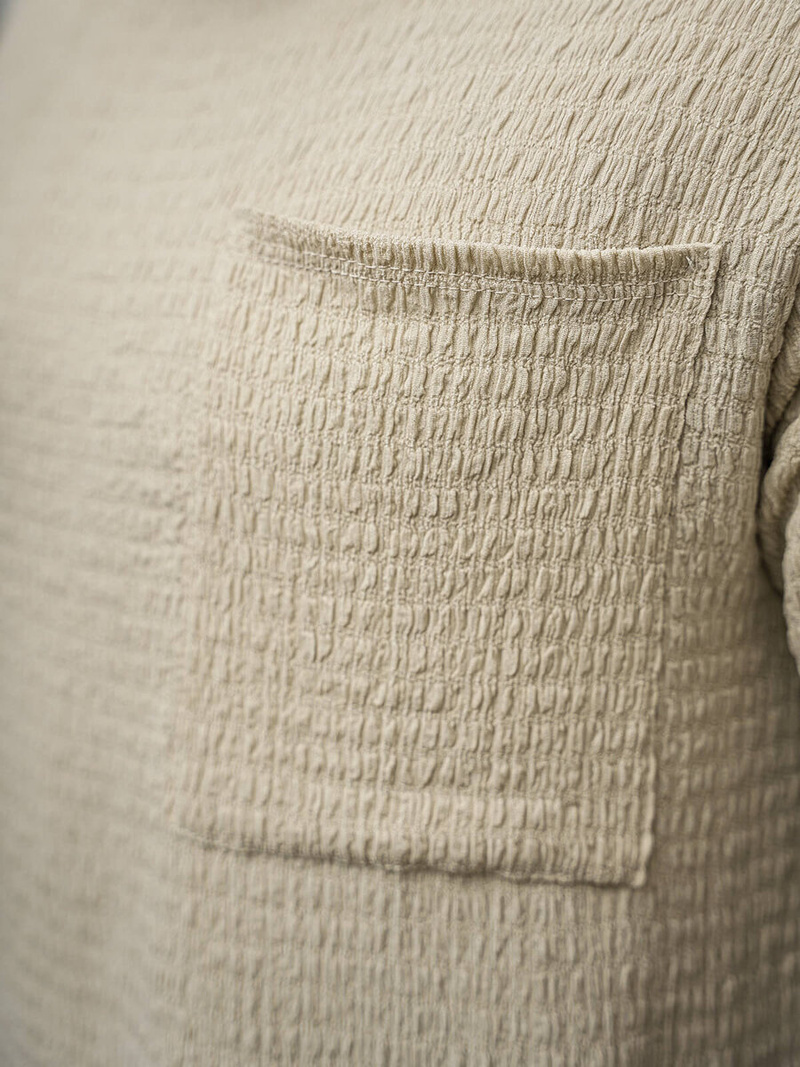 Férfi Póló Bézs OZONEE O/Y960T