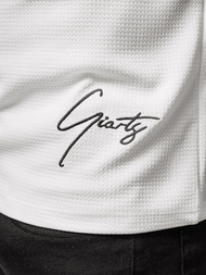 Férfi Póló Fehér OZONEE O/L1192