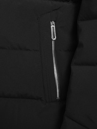 Férfi kabát fekete OZONEE JS/31M5077/392