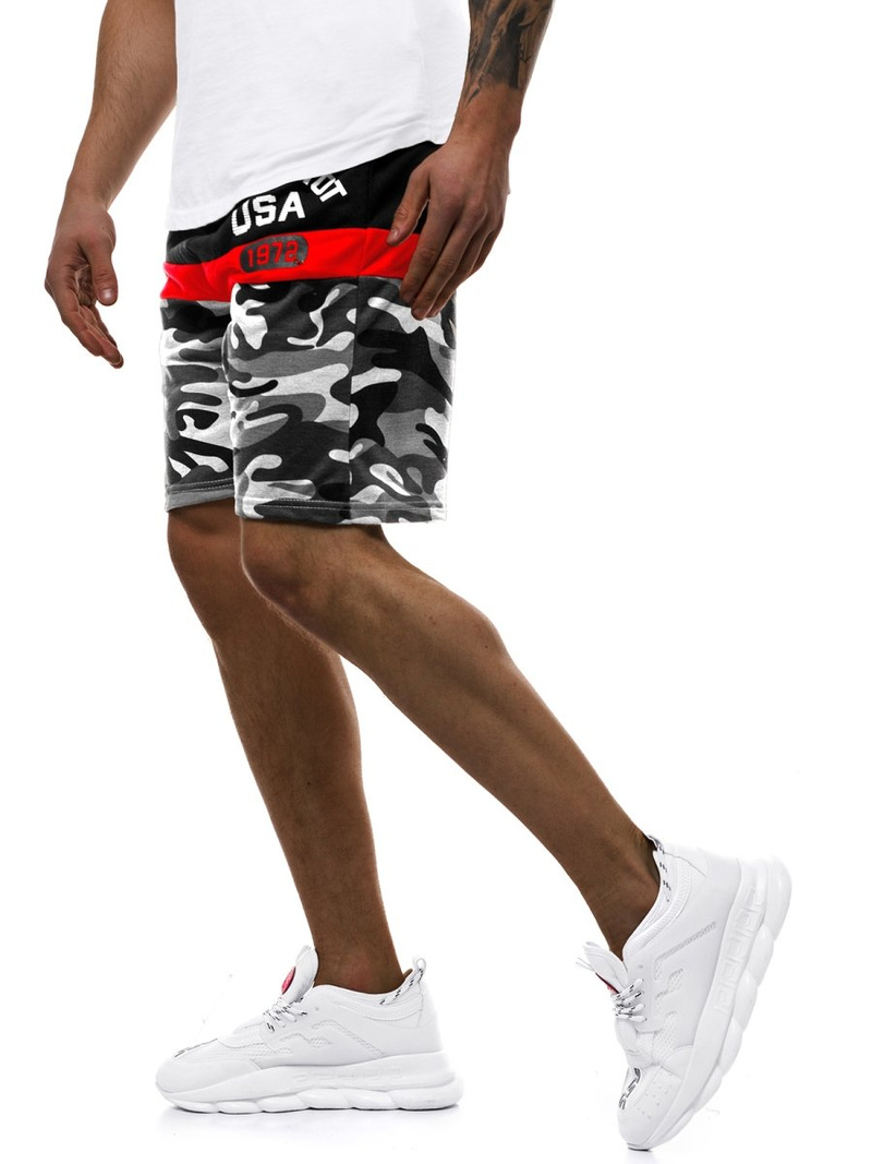 Férfi rövidnadrág Szürke JS/KK300157